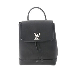 Louis Vuitton Lockme Backpack Noir Black Taurillon Leather Daypack